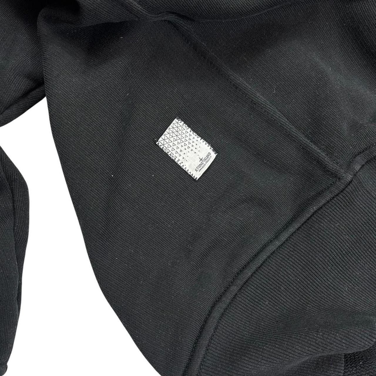 Stone island black shadow project thick pullover hoodie (XL)