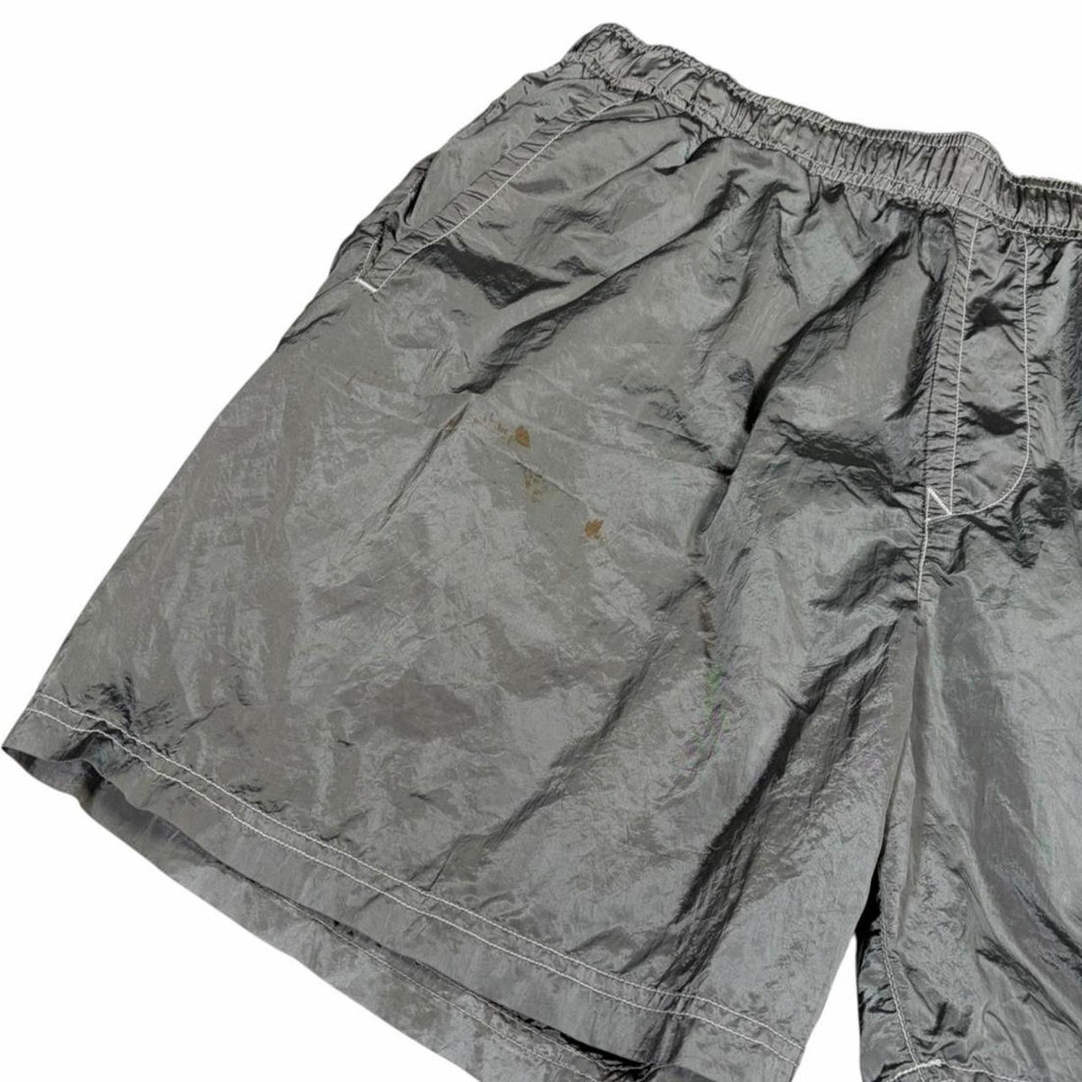 Stone island nylon metal shimmer swim shorts (L)