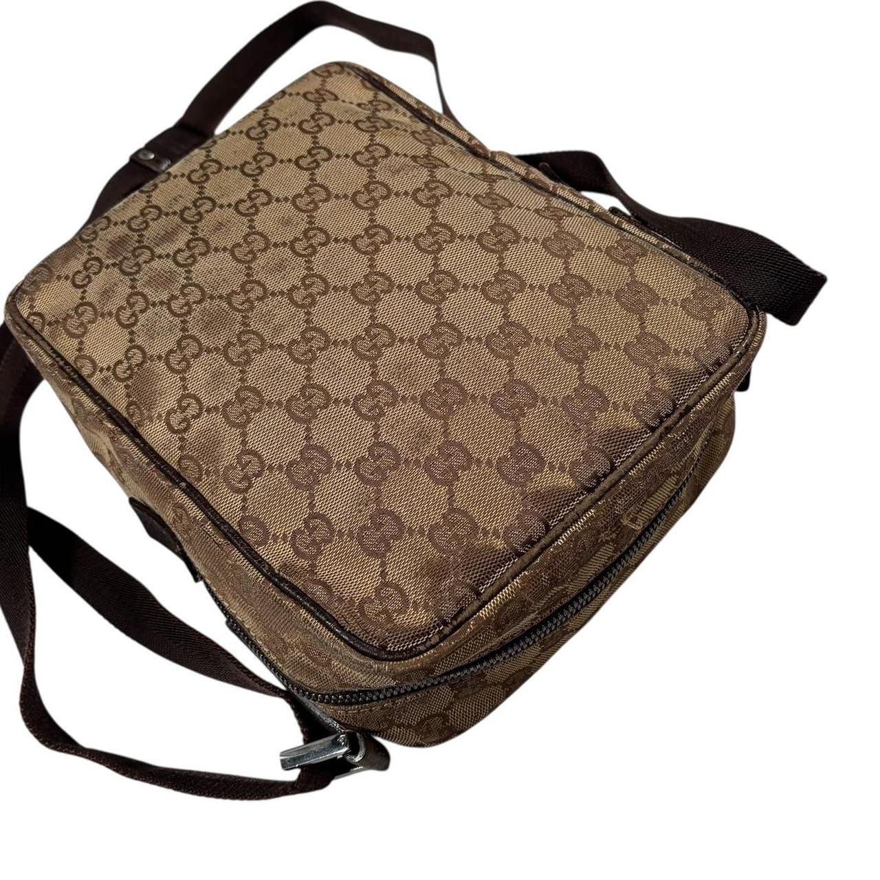 Gucci monogram crossbody side bag