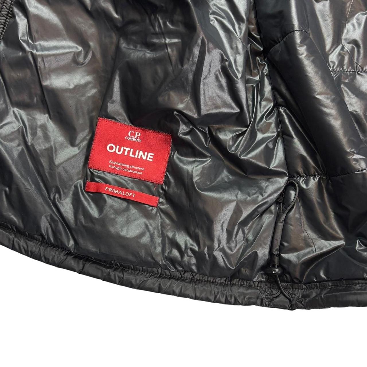 CP company black primaloft outline down jacket (XL)