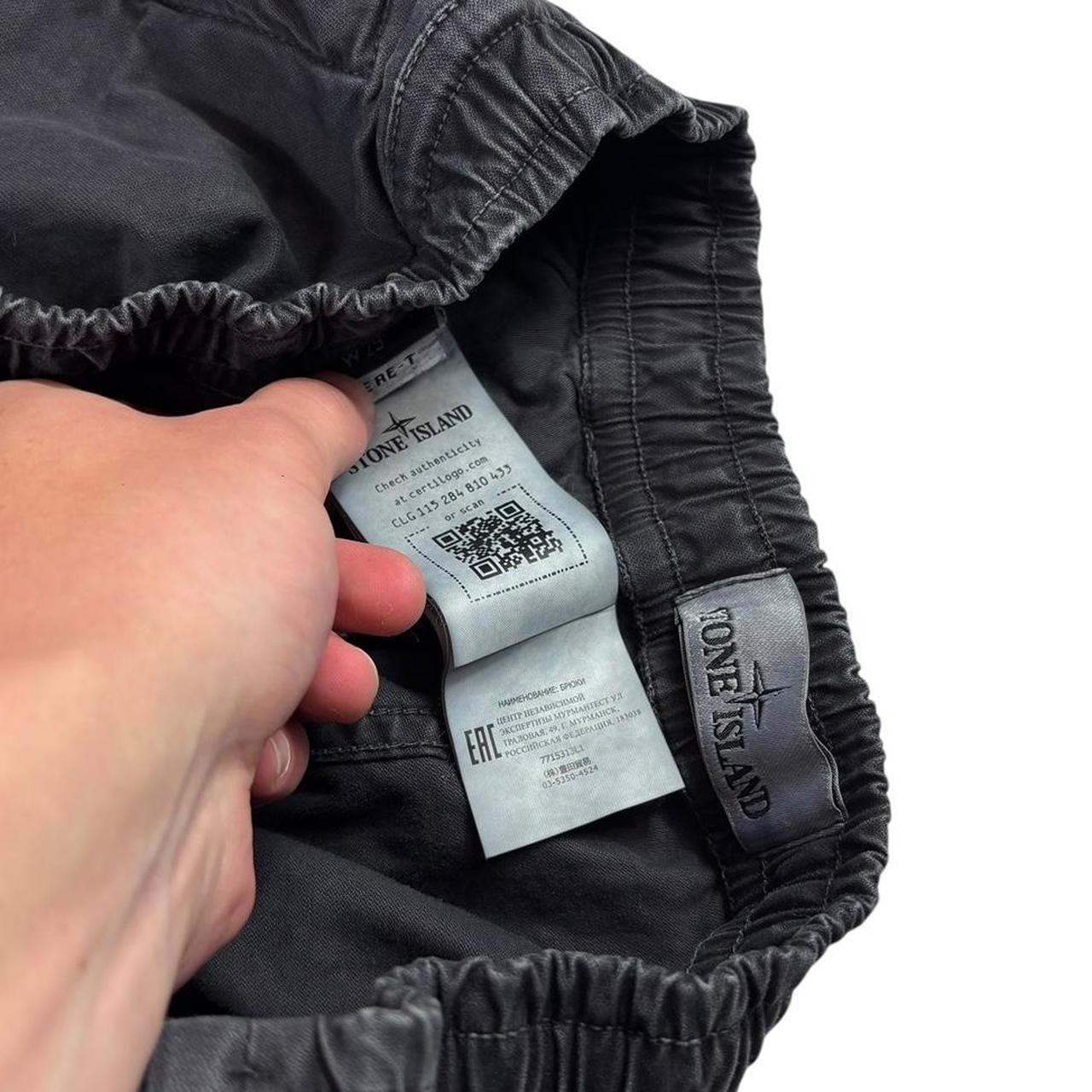 Stone island grey cargo trousers (W29)