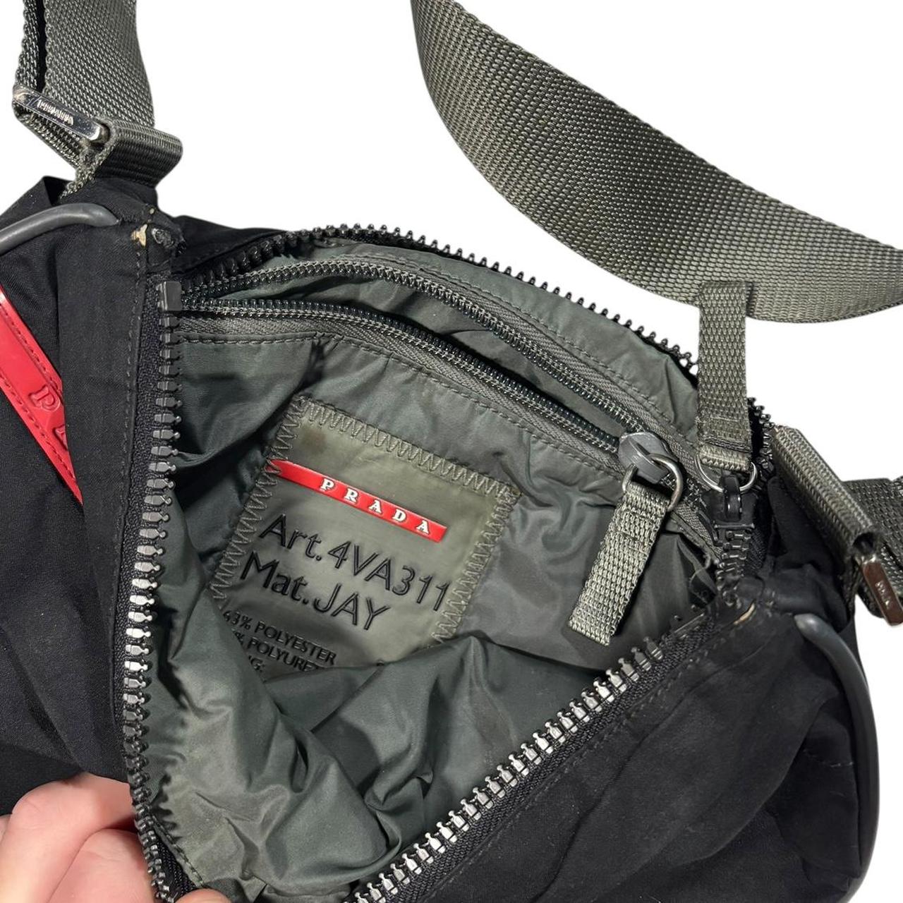 Prada sport black crossbody side bag