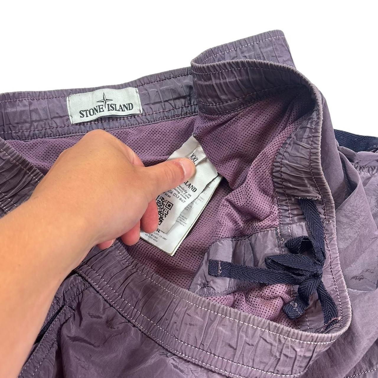 Stone island nylon metal shimmer swimming shorts (XXL)