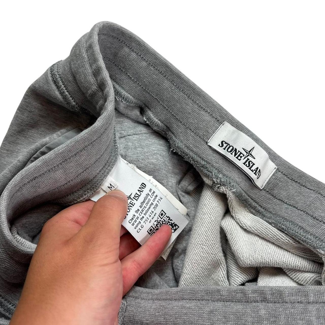 Stone island grey sweat shorts (M)