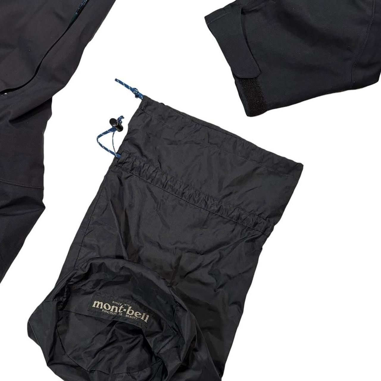Montbell black windbreaker jacket (L)