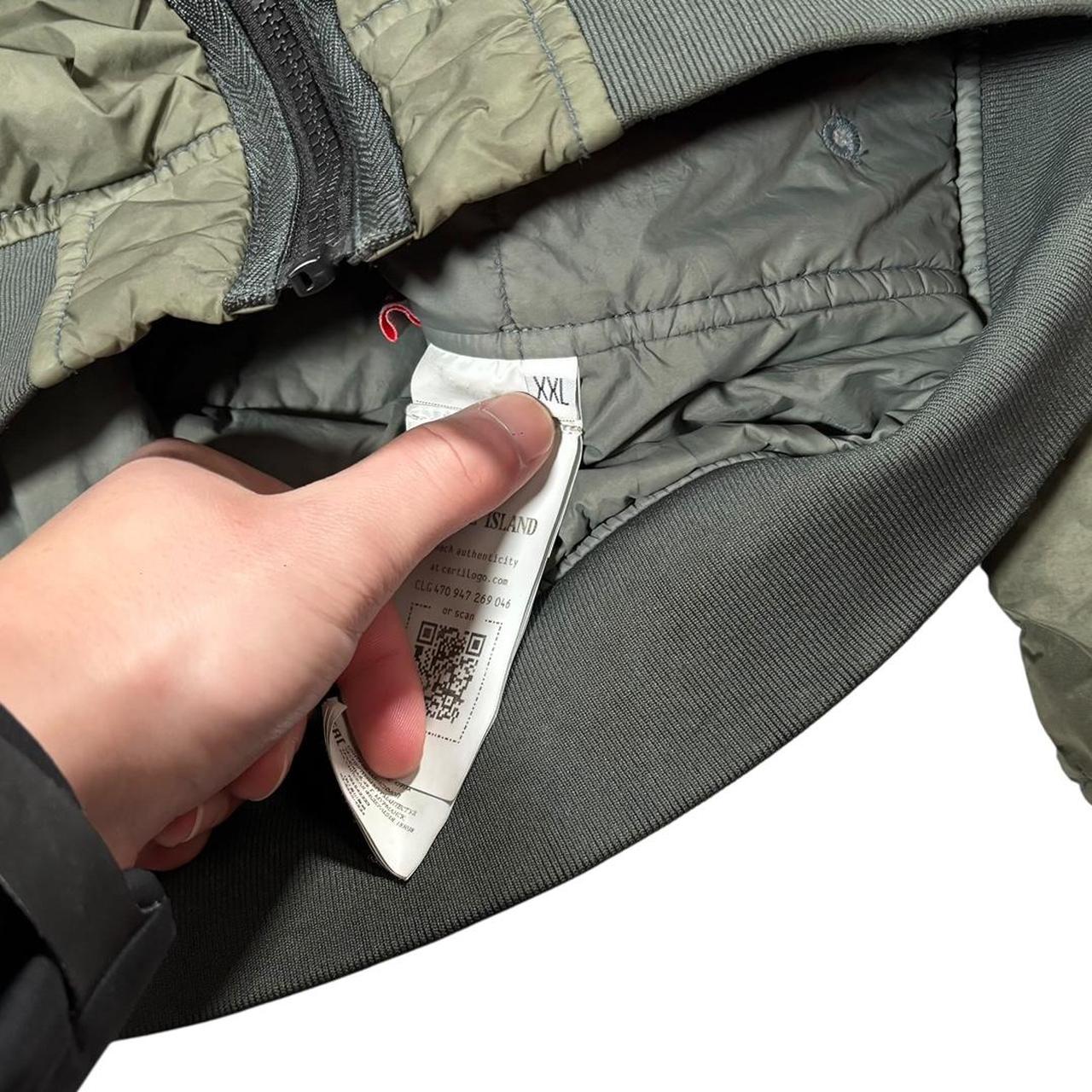 Stone island Primaloft garment dyed crinkle reps jacket (XXL)