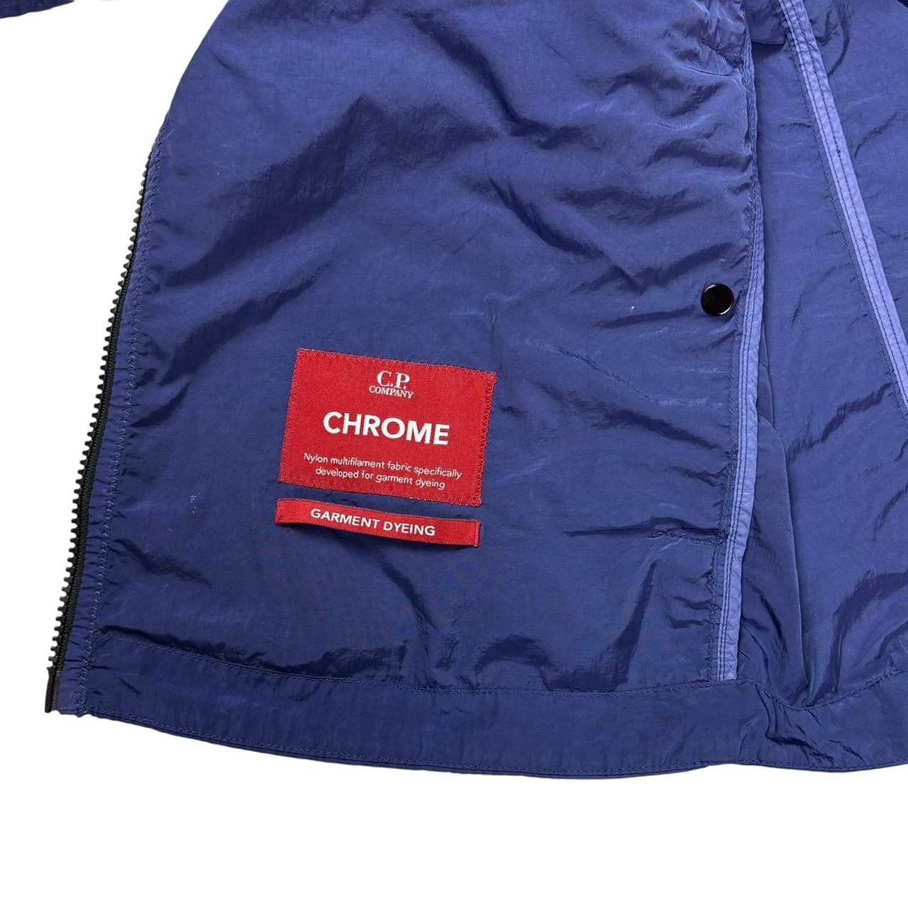 CP company chrome nylon shimmer windbreaker jacket (M)