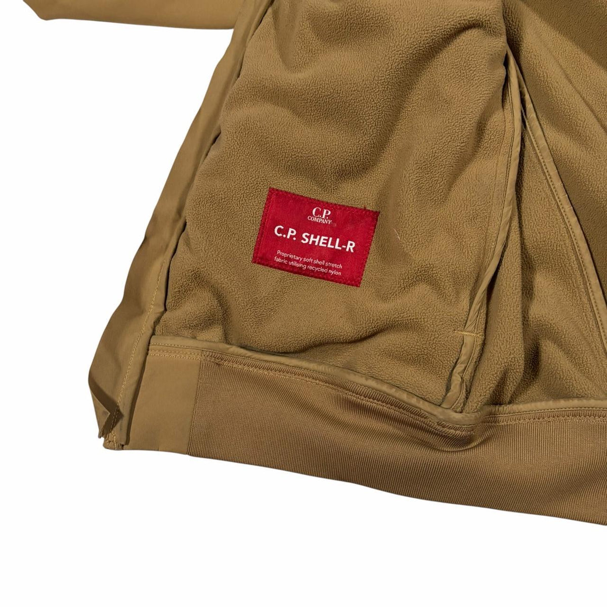 CP Company soft shell metropolis masked zip up jacket (M)