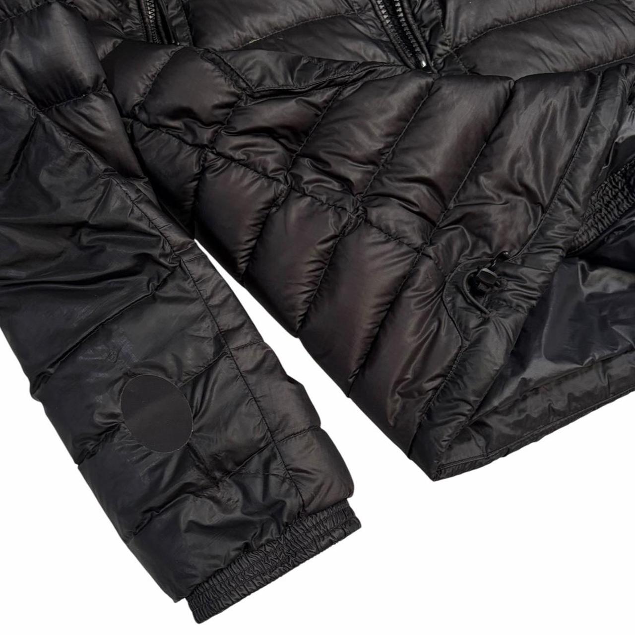 CP Company black DD shell down puffer jacket (S)
