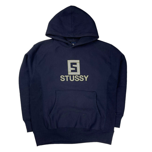 Stussy navy ‘Fendi Rip off’ pullover hoodie